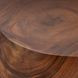 Kana Natural and Beige Round Accent Table