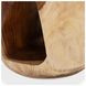 Kana Natural and Beige Round Accent Table