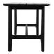 Dawn Black 67" Rectangular Outdoor Counter Height Table