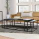 Buckley Dark Antique Rectangular Coffee Table Set of 3