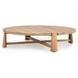 Aston Natural 65" Round Outdoor Coffee Table