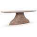Amra Sandstone Greige 94" Oval Dining Table