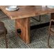 Brinton Acorn Brown and Black 80" Rectangular Dining Table