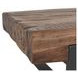 Duarte Rustic Brown and Black Rectangular Coffee Table