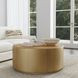 Evan Sedona Brown Round Coffee Table