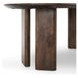 Norwood Bark Brown 78" Oval Dining Table