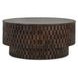 Norwood Bark Brown Round Coffee Table
