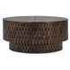 Norwood Bark Brown Round Coffee Table