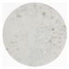 Leyton White and Gray Round Marble Top Accent Table