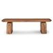 Chloe Hickory Brown Rectangular Coffee Table