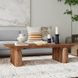 Chloe Hickory Brown Rectangular Coffee Table