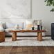 Chloe Hickory Brown Rectangular Coffee Table