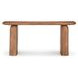 Chloe Hickory Brown Rectangular Console Table