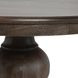 Brookside Cocoa Brown Solid Wood Round Dining Table