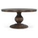 Brookside Cocoa Brown Solid Wood Round Dining Table