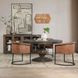 Brookside Cocoa Brown Solid Wood Round Dining Table