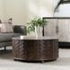 Shira Kona Brown Round Coffee Table