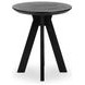 Rodrigo Black 32" Round Counter Height Table