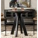Rodrigo Black 32" Round Counter Height Table
