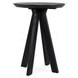 Rodrigo Black 32" Round Bar Table