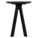 Rodrigo Black 32" Round Bar Table