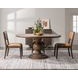 Hera Pecan Brown 60" Round Dining Table