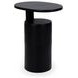 Decklyn Black Oval Accent Table