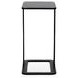 Geanna Black Rectangular Accent Table