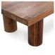 Alto Rustic Brown Rectangular Coffee Table