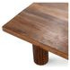 Alto Rustic Brown Rectangular Coffee Table