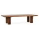 Alto Rustic Brown Rectangular Coffee Table