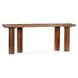 Alto Rustic Brown Rectangular Console Table