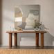 Alto Rustic Brown Rectangular Console Table