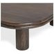 Miranda Cocoa Brown Square Coffee Table