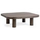 Miranda Cocoa Brown Square Coffee Table