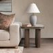Miranda Cocoa Brown Square End Table