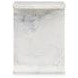 Delaney White Rectangular Marble Top Accent Table