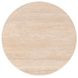 Malani Beige and Tan 36" Round Travertine Top Dining Table