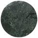 Briley Emerald Green Round Marble Top Small Accent Table