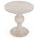 Hera Creamwood Round End Table