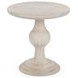 Hera Creamwood Round End Table