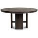 Celadon Truffle Roast 60" Round Dining Table
