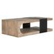 Danica Cafe Brown Rectangular Coffee Table