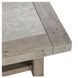 Stonebridge Distressed Gray Square Concrete Top Coffee Table