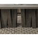 Simone Olive Brown and Antique Gray 94" Rectangular Concrete Top Dining Table