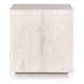 Layne Milk White Square End Table