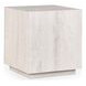 Layne Milk White Square End Table