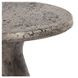 Collins Dark Gray 16" Round Outdoor Concrete Top Accent Table