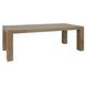 Kingston Cafe Brown 89" Rectangular Dining Table