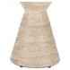 Fern Beige Round Outdoor Concrete Top Accent Table